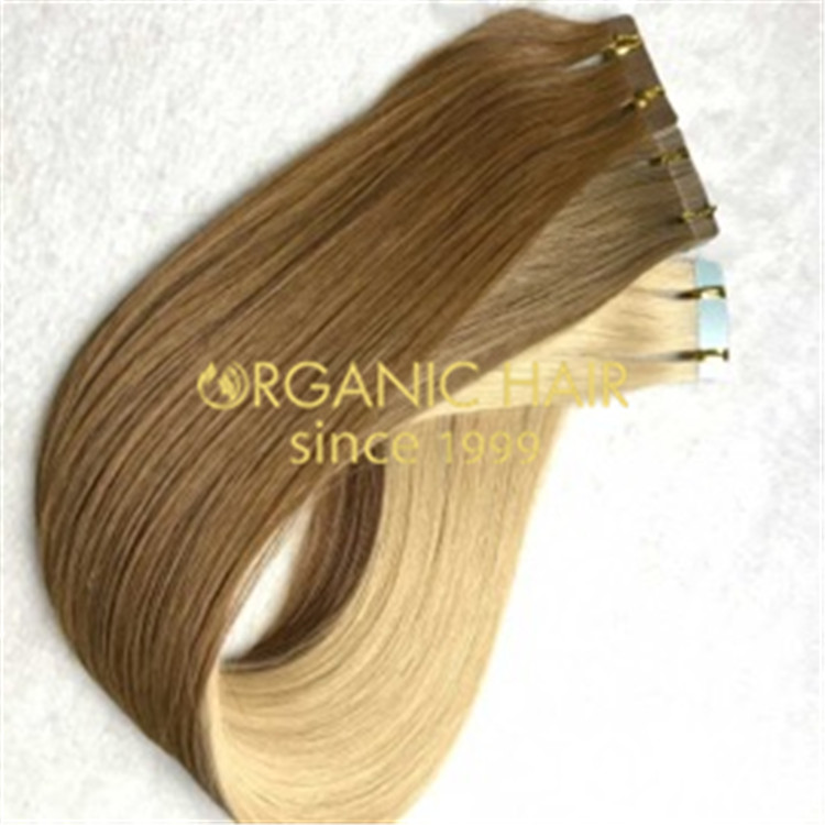 Luxy remy double drawn tape-in extensions H144